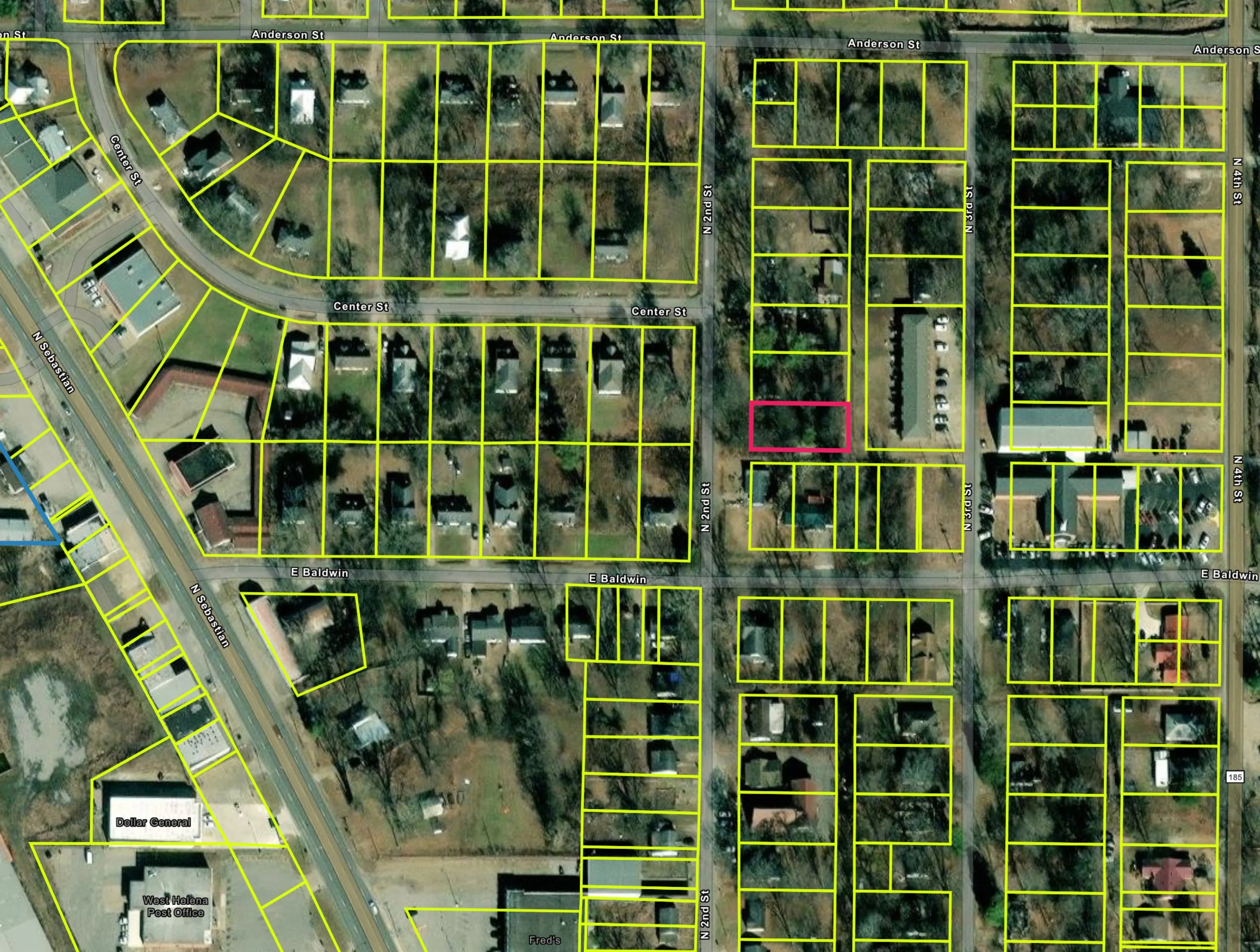 West Helena aerial